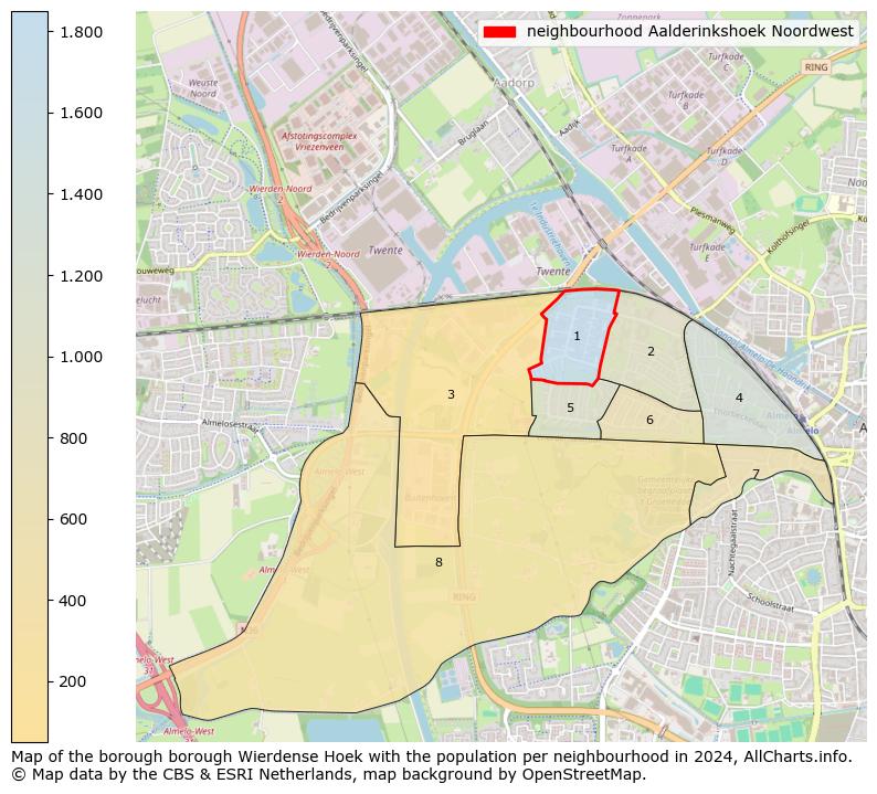 Image of the neighbourhood Aalderinkshoek Noordwest at the map. This image is used as introduction to this page. This page shows a lot of information about the population in the neighbourhood Aalderinkshoek Noordwest (such as the distribution by age groups of the residents, the composition of households, whether inhabitants are natives or Dutch with an immigration background, data about the houses (numbers, types, price development, use, type of property, ...) and more (car ownership, energy consumption, ...) based on open data from the Dutch Central Bureau of Statistics and various other sources!