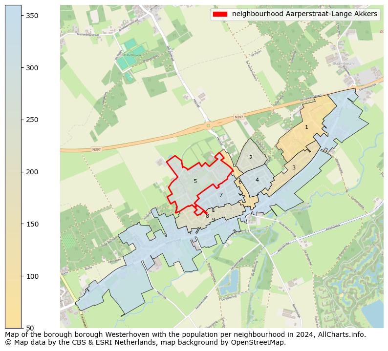 Image of the neighbourhood Aarperstraat-Lange Akkers at the map. This image is used as introduction to this page. This page shows a lot of information about the population in the neighbourhood Aarperstraat-Lange Akkers (such as the distribution by age groups of the residents, the composition of households, whether inhabitants are natives or Dutch with an immigration background, data about the houses (numbers, types, price development, use, type of property, ...) and more (car ownership, energy consumption, ...) based on open data from the Dutch Central Bureau of Statistics and various other sources!