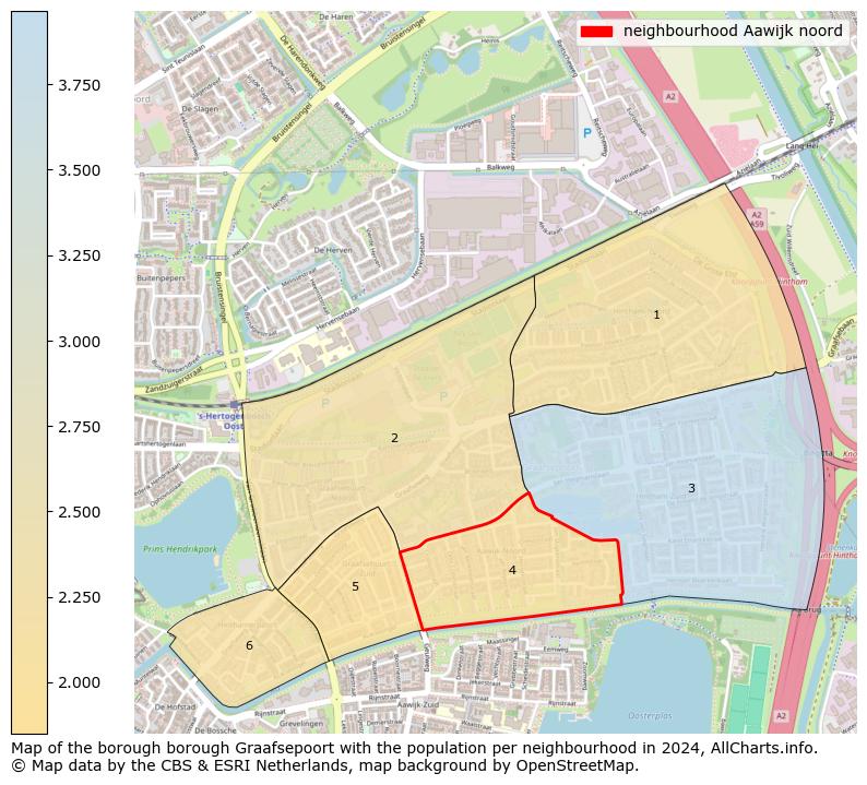 Image of the neighbourhood Aawijk noord at the map. This image is used as introduction to this page. This page shows a lot of information about the population in the neighbourhood Aawijk noord (such as the distribution by age groups of the residents, the composition of households, whether inhabitants are natives or Dutch with an immigration background, data about the houses (numbers, types, price development, use, type of property, ...) and more (car ownership, energy consumption, ...) based on open data from the Dutch Central Bureau of Statistics and various other sources!