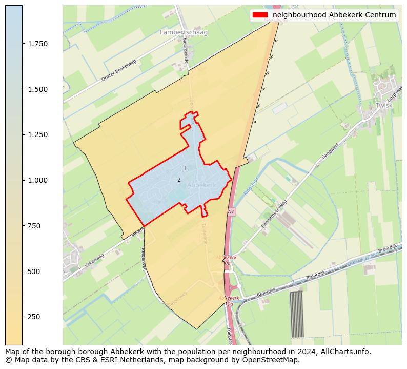 Image of the neighbourhood Abbekerk Centrum at the map. This image is used as introduction to this page. This page shows a lot of information about the population in the neighbourhood Abbekerk Centrum (such as the distribution by age groups of the residents, the composition of households, whether inhabitants are natives or Dutch with an immigration background, data about the houses (numbers, types, price development, use, type of property, ...) and more (car ownership, energy consumption, ...) based on open data from the Dutch Central Bureau of Statistics and various other sources!