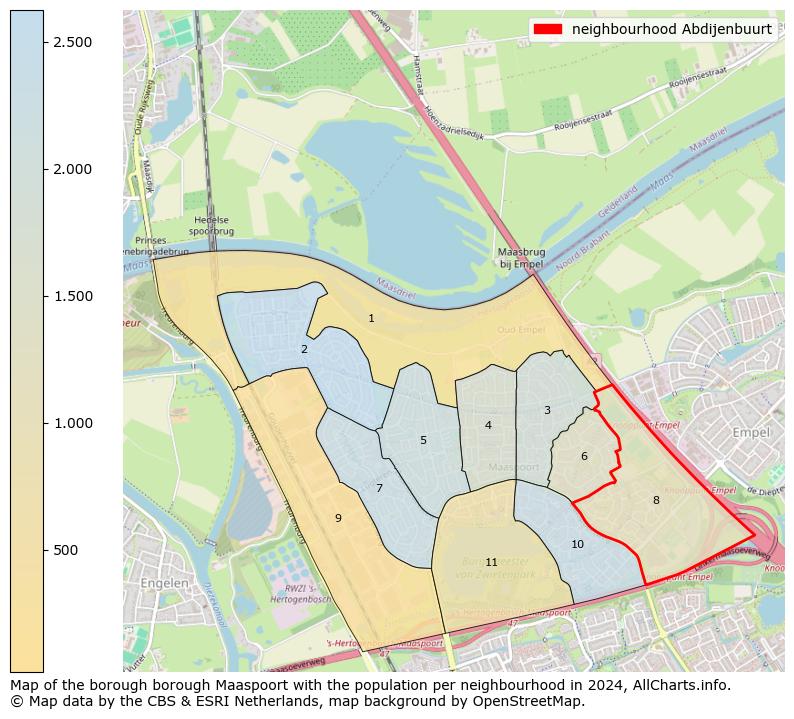 Image of the neighbourhood Abdijenbuurt at the map. This image is used as introduction to this page. This page shows a lot of information about the population in the neighbourhood Abdijenbuurt (such as the distribution by age groups of the residents, the composition of households, whether inhabitants are natives or Dutch with an immigration background, data about the houses (numbers, types, price development, use, type of property, ...) and more (car ownership, energy consumption, ...) based on open data from the Dutch Central Bureau of Statistics and various other sources!