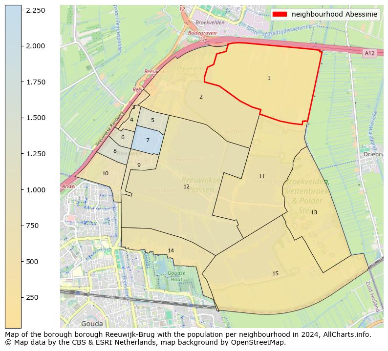 Image of the neighbourhood Abessinie at the map. This image is used as introduction to this page. This page shows a lot of information about the population in the neighbourhood Abessinie (such as the distribution by age groups of the residents, the composition of households, whether inhabitants are natives or Dutch with an immigration background, data about the houses (numbers, types, price development, use, type of property, ...) and more (car ownership, energy consumption, ...) based on open data from the Dutch Central Bureau of Statistics and various other sources!