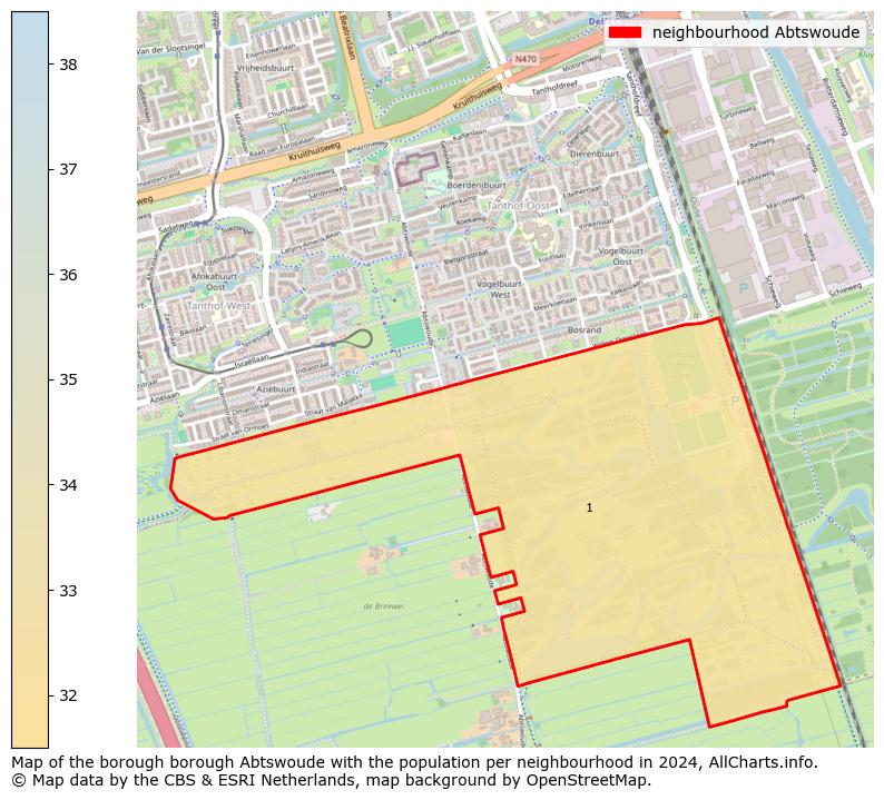 Image of the neighbourhood Abtswoude at the map. This image is used as introduction to this page. This page shows a lot of information about the population in the neighbourhood Abtswoude (such as the distribution by age groups of the residents, the composition of households, whether inhabitants are natives or Dutch with an immigration background, data about the houses (numbers, types, price development, use, type of property, ...) and more (car ownership, energy consumption, ...) based on open data from the Dutch Central Bureau of Statistics and various other sources!