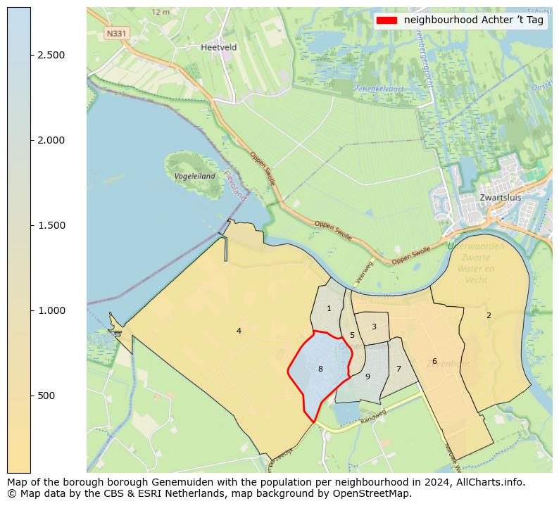 Image of the neighbourhood Achter ’t Tag at the map. This image is used as introduction to this page. This page shows a lot of information about the population in the neighbourhood Achter ’t Tag (such as the distribution by age groups of the residents, the composition of households, whether inhabitants are natives or Dutch with an immigration background, data about the houses (numbers, types, price development, use, type of property, ...) and more (car ownership, energy consumption, ...) based on open data from the Dutch Central Bureau of Statistics and various other sources!