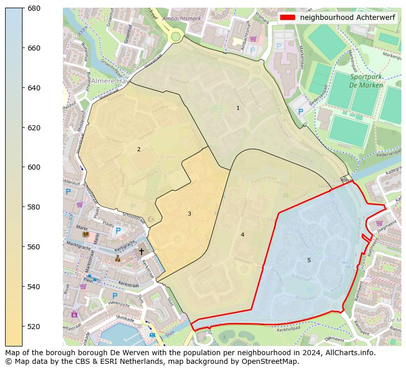 Image of the neighbourhood Achterwerf at the map. This image is used as introduction to this page. This page shows a lot of information about the population in the neighbourhood Achterwerf (such as the distribution by age groups of the residents, the composition of households, whether inhabitants are natives or Dutch with an immigration background, data about the houses (numbers, types, price development, use, type of property, ...) and more (car ownership, energy consumption, ...) based on open data from the Dutch Central Bureau of Statistics and various other sources!