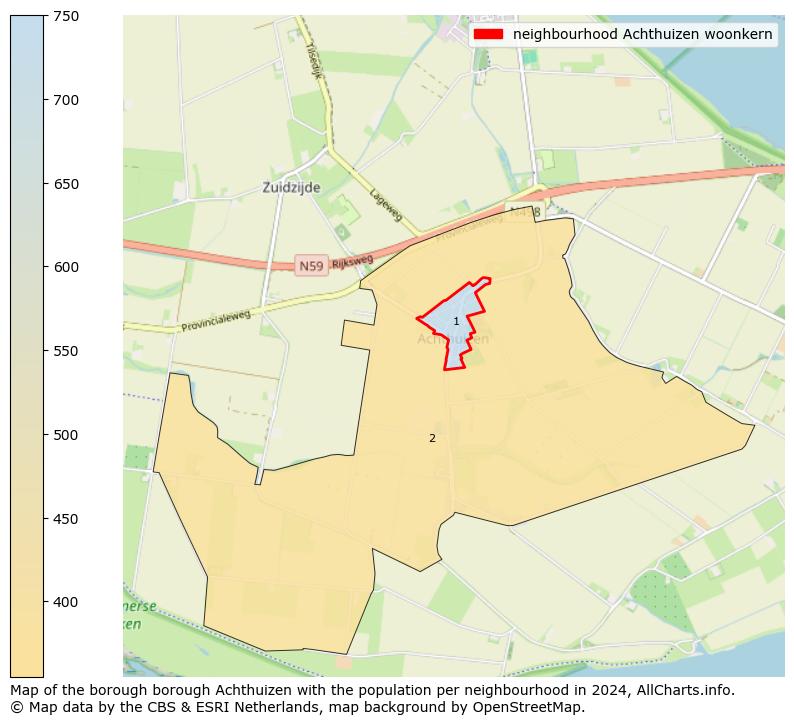 Image of the neighbourhood Achthuizen woonkern at the map. This image is used as introduction to this page. This page shows a lot of information about the population in the neighbourhood Achthuizen woonkern (such as the distribution by age groups of the residents, the composition of households, whether inhabitants are natives or Dutch with an immigration background, data about the houses (numbers, types, price development, use, type of property, ...) and more (car ownership, energy consumption, ...) based on open data from the Dutch Central Bureau of Statistics and various other sources!