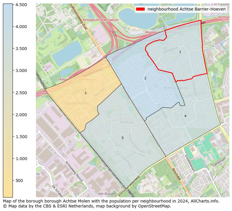 Image of the neighbourhood Achtse Barrier-Hoeven at the map. This image is used as introduction to this page. This page shows a lot of information about the population in the neighbourhood Achtse Barrier-Hoeven (such as the distribution by age groups of the residents, the composition of households, whether inhabitants are natives or Dutch with an immigration background, data about the houses (numbers, types, price development, use, type of property, ...) and more (car ownership, energy consumption, ...) based on open data from the Dutch Central Bureau of Statistics and various other sources!