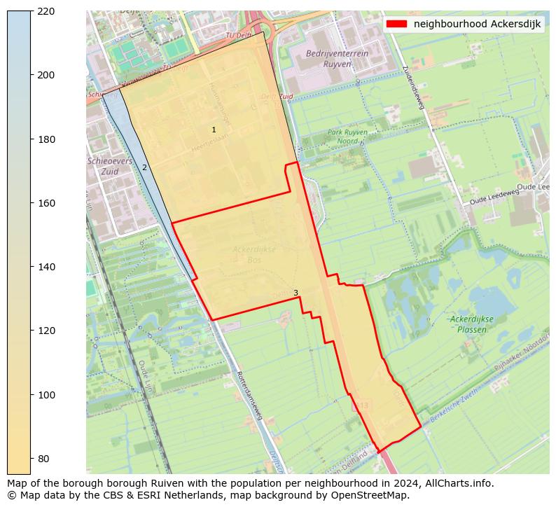 Image of the neighbourhood Ackersdijk at the map. This image is used as introduction to this page. This page shows a lot of information about the population in the neighbourhood Ackersdijk (such as the distribution by age groups of the residents, the composition of households, whether inhabitants are natives or Dutch with an immigration background, data about the houses (numbers, types, price development, use, type of property, ...) and more (car ownership, energy consumption, ...) based on open data from the Dutch Central Bureau of Statistics and various other sources!