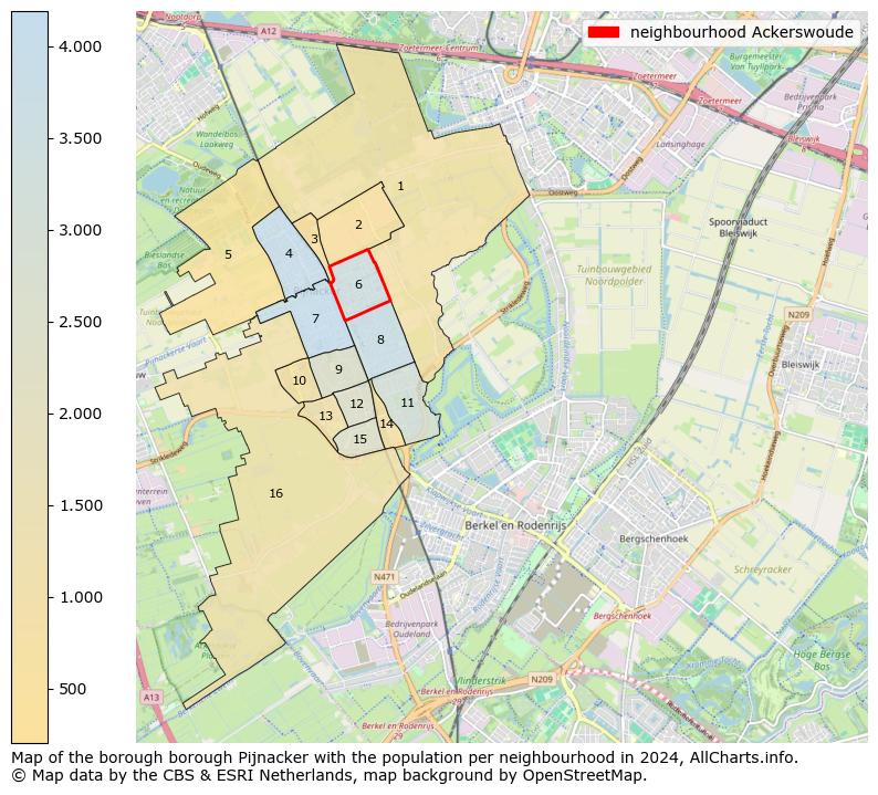 Image of the neighbourhood Ackerswoude at the map. This image is used as introduction to this page. This page shows a lot of information about the population in the neighbourhood Ackerswoude (such as the distribution by age groups of the residents, the composition of households, whether inhabitants are natives or Dutch with an immigration background, data about the houses (numbers, types, price development, use, type of property, ...) and more (car ownership, energy consumption, ...) based on open data from the Dutch Central Bureau of Statistics and various other sources!