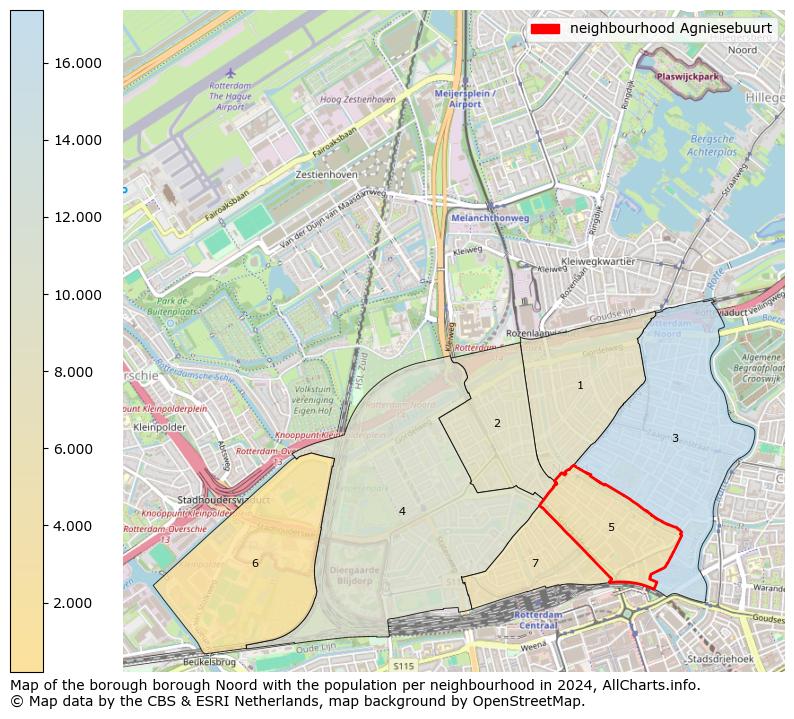 Image of the neighbourhood Agniesebuurt at the map. This image is used as introduction to this page. This page shows a lot of information about the population in the neighbourhood Agniesebuurt (such as the distribution by age groups of the residents, the composition of households, whether inhabitants are natives or Dutch with an immigration background, data about the houses (numbers, types, price development, use, type of property, ...) and more (car ownership, energy consumption, ...) based on open data from the Dutch Central Bureau of Statistics and various other sources!