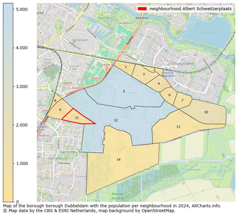 Image of the neighbourhood Albert Schweitzerplaats at the map. This image is used as introduction to this page. This page shows a lot of information about the population in the neighbourhood Albert Schweitzerplaats (such as the distribution by age groups of the residents, the composition of households, whether inhabitants are natives or Dutch with an immigration background, data about the houses (numbers, types, price development, use, type of property, ...) and more (car ownership, energy consumption, ...) based on open data from the Dutch Central Bureau of Statistics and various other sources!