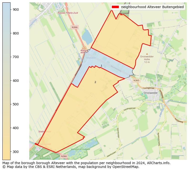 Image of the neighbourhood Alteveer Buitengebied at the map. This image is used as introduction to this page. This page shows a lot of information about the population in the neighbourhood Alteveer Buitengebied (such as the distribution by age groups of the residents, the composition of households, whether inhabitants are natives or Dutch with an immigration background, data about the houses (numbers, types, price development, use, type of property, ...) and more (car ownership, energy consumption, ...) based on open data from the Dutch Central Bureau of Statistics and various other sources!