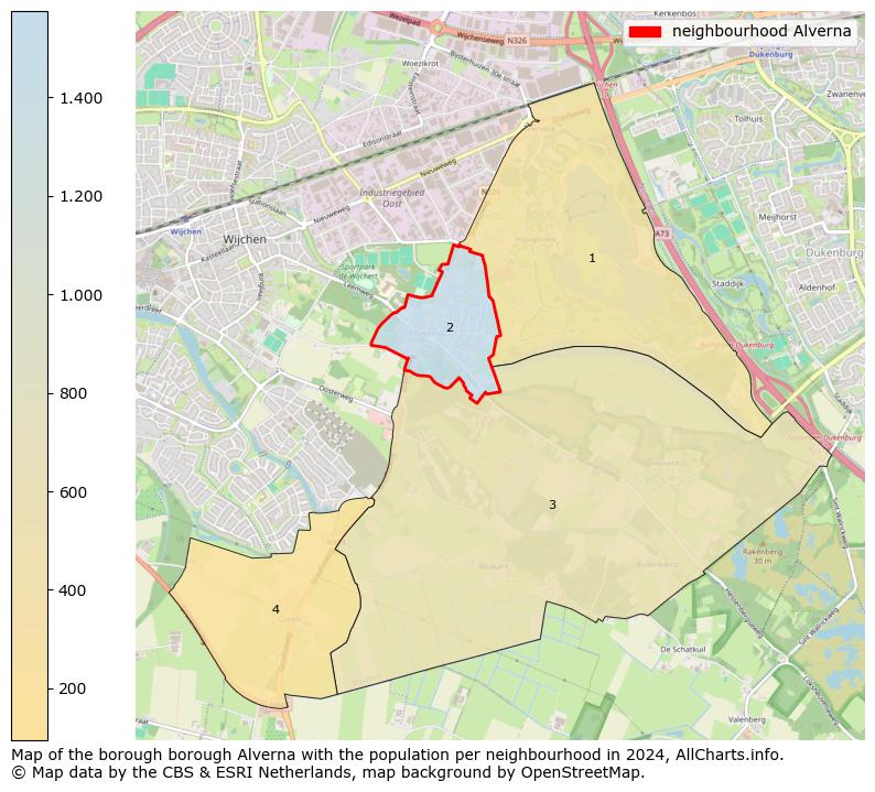 Image of the neighbourhood Alverna at the map. This image is used as introduction to this page. This page shows a lot of information about the population in the neighbourhood Alverna (such as the distribution by age groups of the residents, the composition of households, whether inhabitants are natives or Dutch with an immigration background, data about the houses (numbers, types, price development, use, type of property, ...) and more (car ownership, energy consumption, ...) based on open data from the Dutch Central Bureau of Statistics and various other sources!