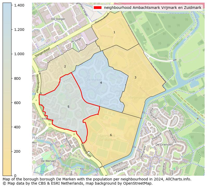 Image of the neighbourhood Ambachtsmark Vrijmark en Zuidmark at the map. This image is used as introduction to this page. This page shows a lot of information about the population in the neighbourhood Ambachtsmark Vrijmark en Zuidmark (such as the distribution by age groups of the residents, the composition of households, whether inhabitants are natives or Dutch with an immigration background, data about the houses (numbers, types, price development, use, type of property, ...) and more (car ownership, energy consumption, ...) based on open data from the Dutch Central Bureau of Statistics and various other sources!