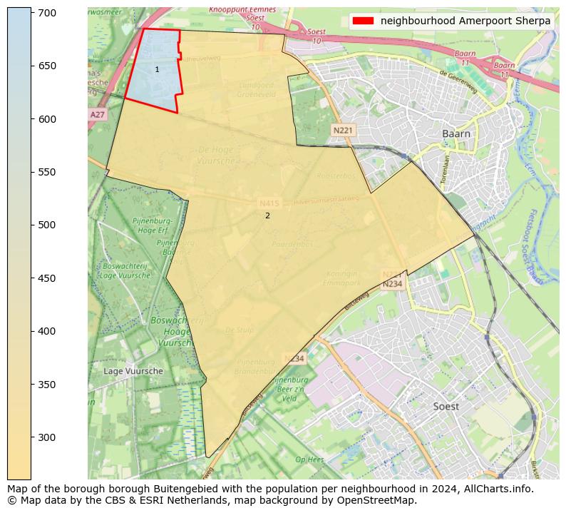 Image of the neighbourhood Amerpoort Sherpa at the map. This image is used as introduction to this page. This page shows a lot of information about the population in the neighbourhood Amerpoort Sherpa (such as the distribution by age groups of the residents, the composition of households, whether inhabitants are natives or Dutch with an immigration background, data about the houses (numbers, types, price development, use, type of property, ...) and more (car ownership, energy consumption, ...) based on open data from the Dutch Central Bureau of Statistics and various other sources!