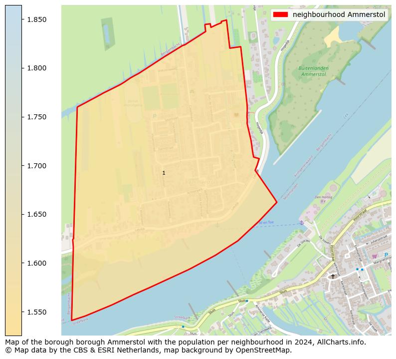 Image of the neighbourhood Ammerstol at the map. This image is used as introduction to this page. This page shows a lot of information about the population in the neighbourhood Ammerstol (such as the distribution by age groups of the residents, the composition of households, whether inhabitants are natives or Dutch with an immigration background, data about the houses (numbers, types, price development, use, type of property, ...) and more (car ownership, energy consumption, ...) based on open data from the Dutch Central Bureau of Statistics and various other sources!