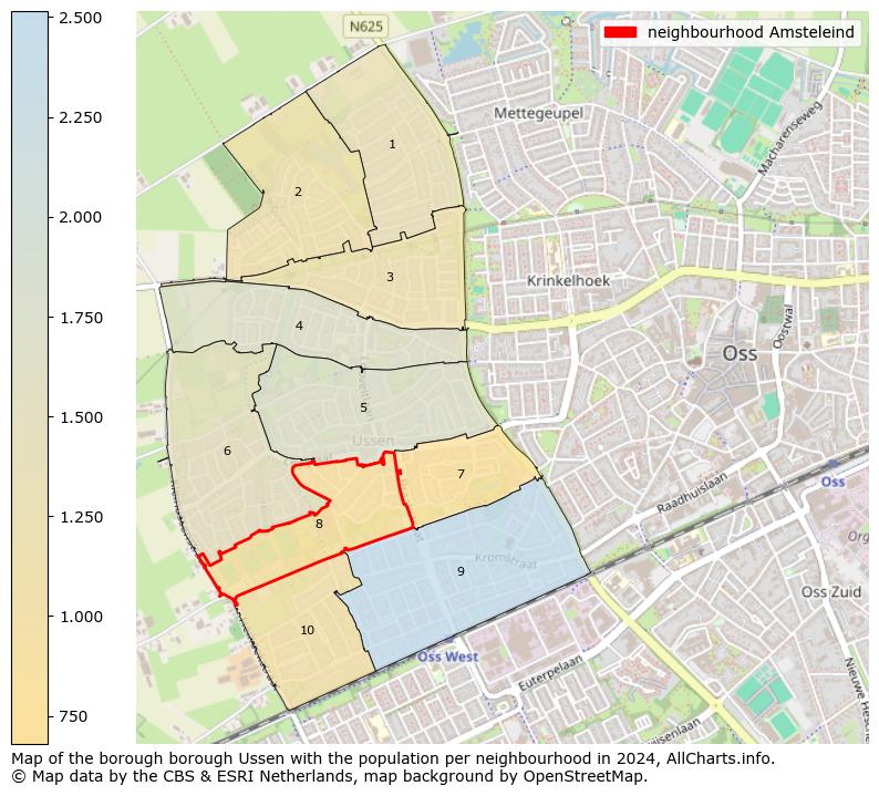 Image of the neighbourhood Amsteleind at the map. This image is used as introduction to this page. This page shows a lot of information about the population in the neighbourhood Amsteleind (such as the distribution by age groups of the residents, the composition of households, whether inhabitants are natives or Dutch with an immigration background, data about the houses (numbers, types, price development, use, type of property, ...) and more (car ownership, energy consumption, ...) based on open data from the Dutch Central Bureau of Statistics and various other sources!