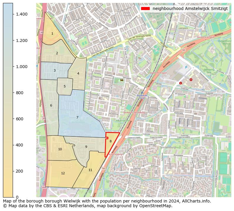 Image of the neighbourhood Amstelwijck Smitzigt at the map. This image is used as introduction to this page. This page shows a lot of information about the population in the neighbourhood Amstelwijck Smitzigt (such as the distribution by age groups of the residents, the composition of households, whether inhabitants are natives or Dutch with an immigration background, data about the houses (numbers, types, price development, use, type of property, ...) and more (car ownership, energy consumption, ...) based on open data from the Dutch Central Bureau of Statistics and various other sources!