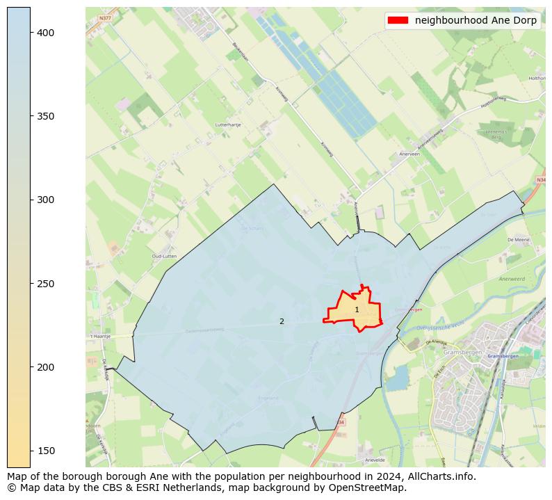 Image of the neighbourhood Ane Dorp at the map. This image is used as introduction to this page. This page shows a lot of information about the population in the neighbourhood Ane Dorp (such as the distribution by age groups of the residents, the composition of households, whether inhabitants are natives or Dutch with an immigration background, data about the houses (numbers, types, price development, use, type of property, ...) and more (car ownership, energy consumption, ...) based on open data from the Dutch Central Bureau of Statistics and various other sources!