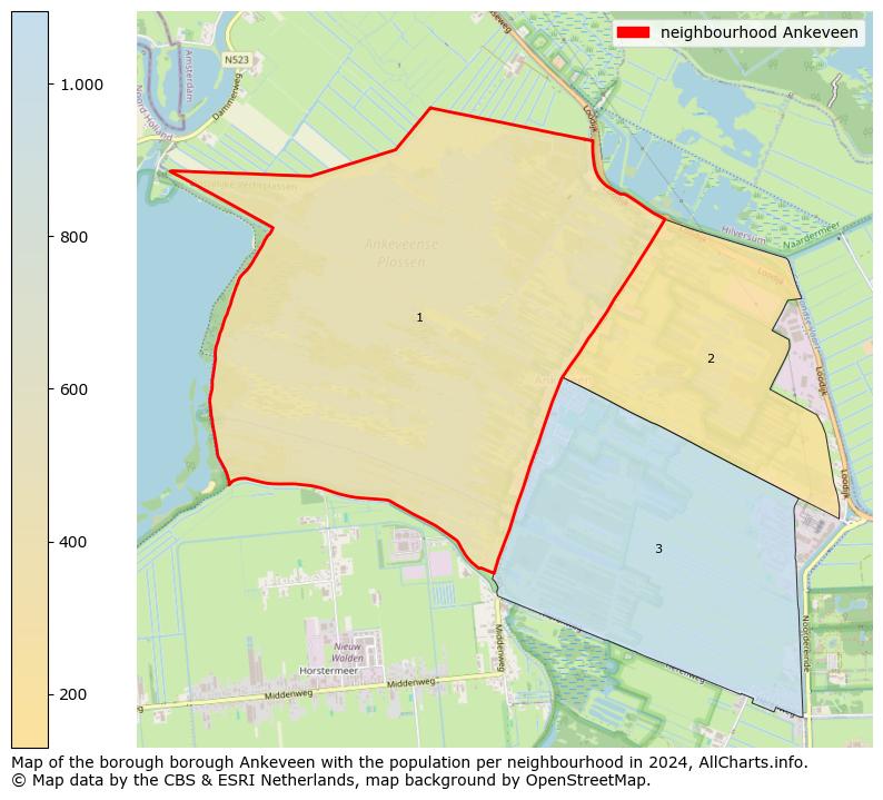 Image of the neighbourhood Ankeveen at the map. This image is used as introduction to this page. This page shows a lot of information about the population in the neighbourhood Ankeveen (such as the distribution by age groups of the residents, the composition of households, whether inhabitants are natives or Dutch with an immigration background, data about the houses (numbers, types, price development, use, type of property, ...) and more (car ownership, energy consumption, ...) based on open data from the Dutch Central Bureau of Statistics and various other sources!