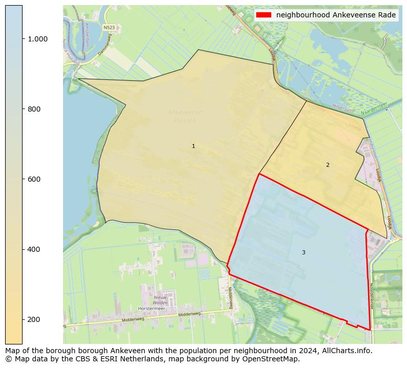 Image of the neighbourhood Ankeveense Rade at the map. This image is used as introduction to this page. This page shows a lot of information about the population in the neighbourhood Ankeveense Rade (such as the distribution by age groups of the residents, the composition of households, whether inhabitants are natives or Dutch with an immigration background, data about the houses (numbers, types, price development, use, type of property, ...) and more (car ownership, energy consumption, ...) based on open data from the Dutch Central Bureau of Statistics and various other sources!