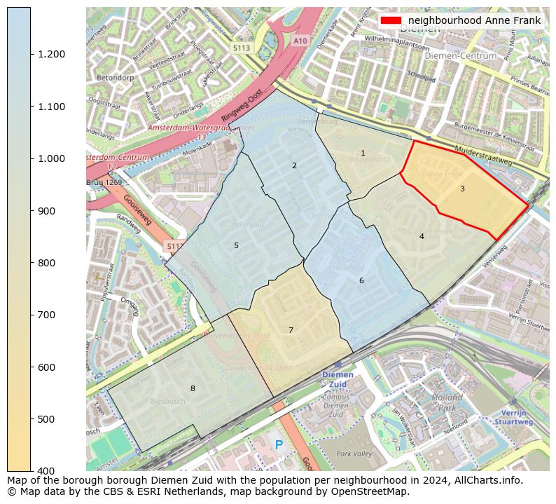 Image of the neighbourhood Anne Frank at the map. This image is used as introduction to this page. This page shows a lot of information about the population in the neighbourhood Anne Frank (such as the distribution by age groups of the residents, the composition of households, whether inhabitants are natives or Dutch with an immigration background, data about the houses (numbers, types, price development, use, type of property, ...) and more (car ownership, energy consumption, ...) based on open data from the Dutch Central Bureau of Statistics and various other sources!