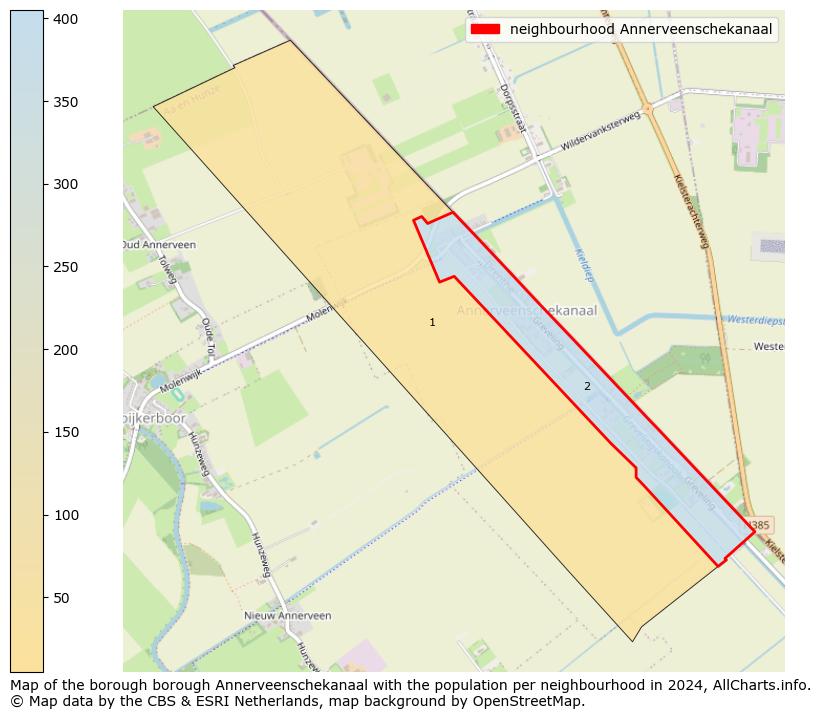 Image of the neighbourhood Annerveenschekanaal at the map. This image is used as introduction to this page. This page shows a lot of information about the population in the neighbourhood Annerveenschekanaal (such as the distribution by age groups of the residents, the composition of households, whether inhabitants are natives or Dutch with an immigration background, data about the houses (numbers, types, price development, use, type of property, ...) and more (car ownership, energy consumption, ...) based on open data from the Dutch Central Bureau of Statistics and various other sources!