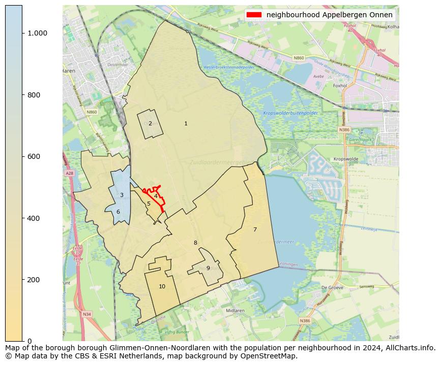 Image of the neighbourhood Appelbergen Onnen at the map. This image is used as introduction to this page. This page shows a lot of information about the population in the neighbourhood Appelbergen Onnen (such as the distribution by age groups of the residents, the composition of households, whether inhabitants are natives or Dutch with an immigration background, data about the houses (numbers, types, price development, use, type of property, ...) and more (car ownership, energy consumption, ...) based on open data from the Dutch Central Bureau of Statistics and various other sources!