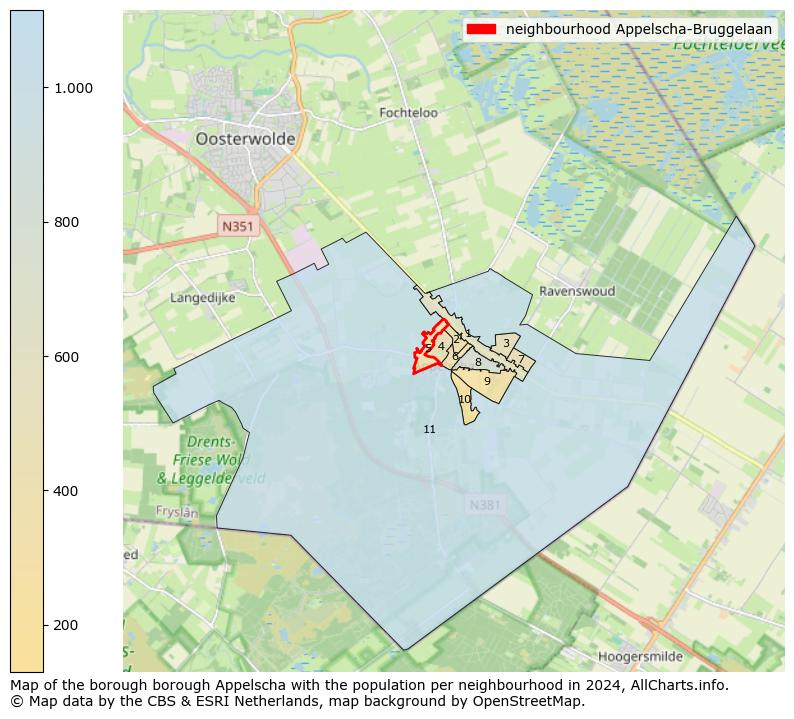 Image of the neighbourhood Appelscha-Bruggelaan at the map. This image is used as introduction to this page. This page shows a lot of information about the population in the neighbourhood Appelscha-Bruggelaan (such as the distribution by age groups of the residents, the composition of households, whether inhabitants are natives or Dutch with an immigration background, data about the houses (numbers, types, price development, use, type of property, ...) and more (car ownership, energy consumption, ...) based on open data from the Dutch Central Bureau of Statistics and various other sources!