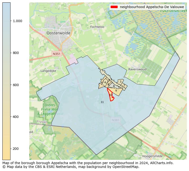 Image of the neighbourhood Appelscha-De Valouwe at the map. This image is used as introduction to this page. This page shows a lot of information about the population in the neighbourhood Appelscha-De Valouwe (such as the distribution by age groups of the residents, the composition of households, whether inhabitants are natives or Dutch with an immigration background, data about the houses (numbers, types, price development, use, type of property, ...) and more (car ownership, energy consumption, ...) based on open data from the Dutch Central Bureau of Statistics and various other sources!