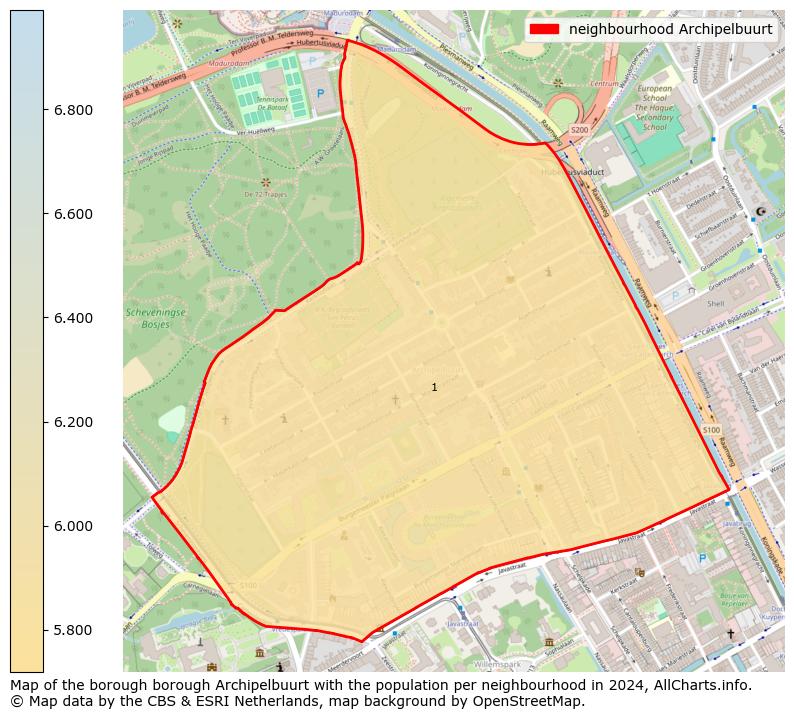 Image of the neighbourhood Archipelbuurt at the map. This image is used as introduction to this page. This page shows a lot of information about the population in the neighbourhood Archipelbuurt (such as the distribution by age groups of the residents, the composition of households, whether inhabitants are natives or Dutch with an immigration background, data about the houses (numbers, types, price development, use, type of property, ...) and more (car ownership, energy consumption, ...) based on open data from the Dutch Central Bureau of Statistics and various other sources!