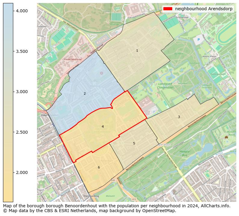 Image of the neighbourhood Arendsdorp at the map. This image is used as introduction to this page. This page shows a lot of information about the population in the neighbourhood Arendsdorp (such as the distribution by age groups of the residents, the composition of households, whether inhabitants are natives or Dutch with an immigration background, data about the houses (numbers, types, price development, use, type of property, ...) and more (car ownership, energy consumption, ...) based on open data from the Dutch Central Bureau of Statistics and various other sources!