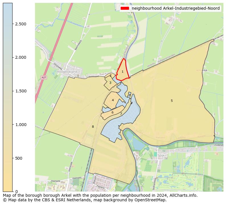 Image of the neighbourhood Arkel-Industriegebied-Noord at the map. This image is used as introduction to this page. This page shows a lot of information about the population in the neighbourhood Arkel-Industriegebied-Noord (such as the distribution by age groups of the residents, the composition of households, whether inhabitants are natives or Dutch with an immigration background, data about the houses (numbers, types, price development, use, type of property, ...) and more (car ownership, energy consumption, ...) based on open data from the Dutch Central Bureau of Statistics and various other sources!