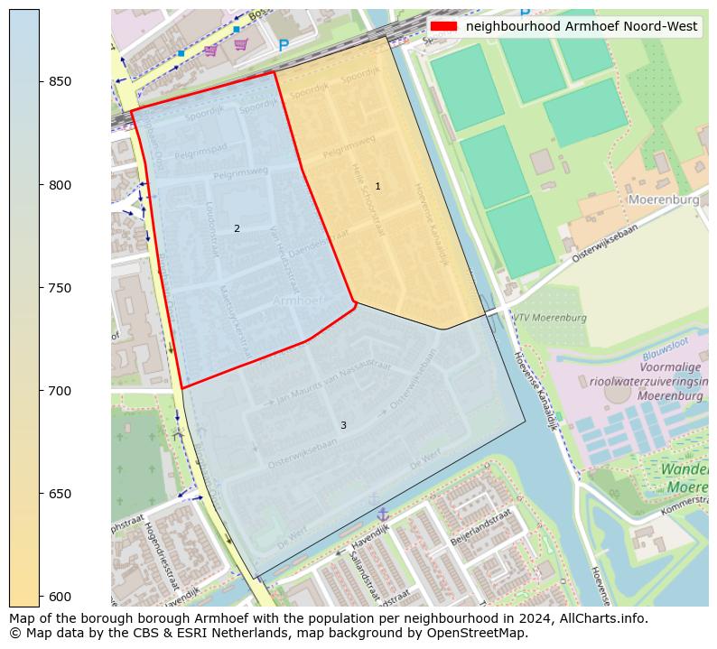 Image of the neighbourhood Armhoef Noord-West at the map. This image is used as introduction to this page. This page shows a lot of information about the population in the neighbourhood Armhoef Noord-West (such as the distribution by age groups of the residents, the composition of households, whether inhabitants are natives or Dutch with an immigration background, data about the houses (numbers, types, price development, use, type of property, ...) and more (car ownership, energy consumption, ...) based on open data from the Dutch Central Bureau of Statistics and various other sources!