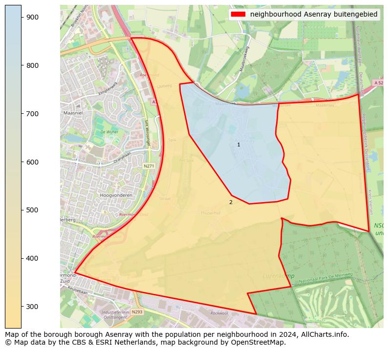 Image of the neighbourhood Asenray buitengebied at the map. This image is used as introduction to this page. This page shows a lot of information about the population in the neighbourhood Asenray buitengebied (such as the distribution by age groups of the residents, the composition of households, whether inhabitants are natives or Dutch with an immigration background, data about the houses (numbers, types, price development, use, type of property, ...) and more (car ownership, energy consumption, ...) based on open data from the Dutch Central Bureau of Statistics and various other sources!