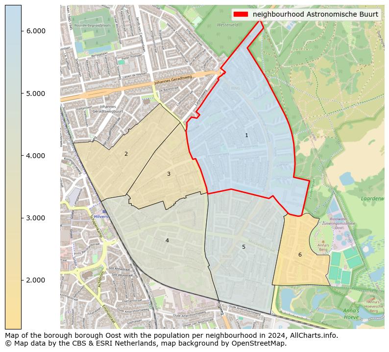 Image of the neighbourhood Astronomische Buurt at the map. This image is used as introduction to this page. This page shows a lot of information about the population in the neighbourhood Astronomische Buurt (such as the distribution by age groups of the residents, the composition of households, whether inhabitants are natives or Dutch with an immigration background, data about the houses (numbers, types, price development, use, type of property, ...) and more (car ownership, energy consumption, ...) based on open data from the Dutch Central Bureau of Statistics and various other sources!