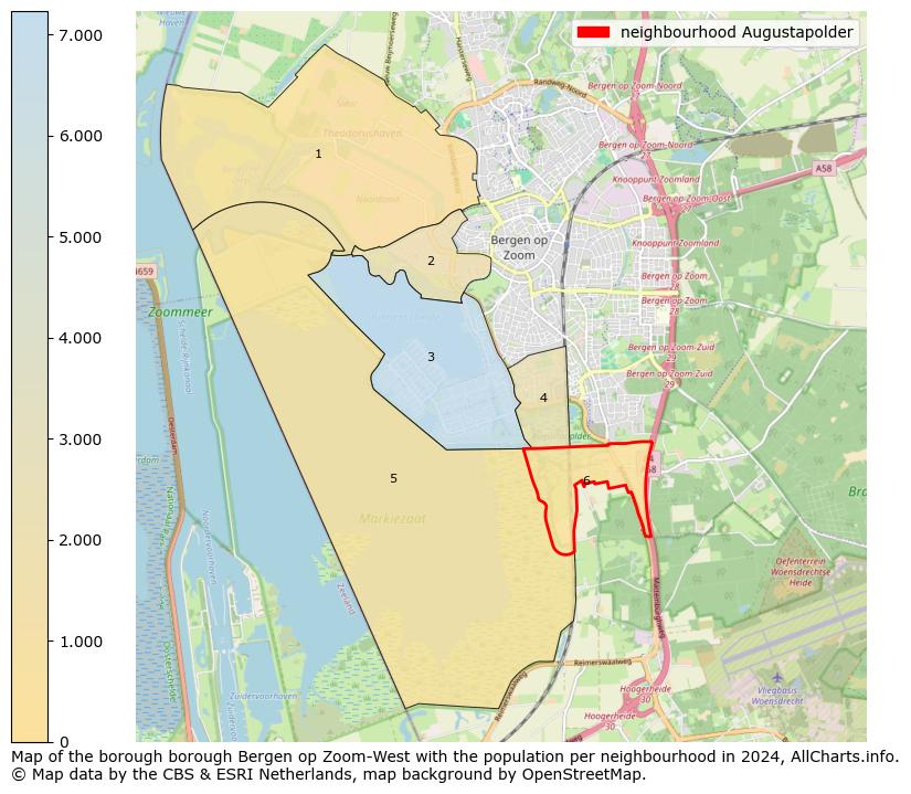 Image of the neighbourhood Augustapolder at the map. This image is used as introduction to this page. This page shows a lot of information about the population in the neighbourhood Augustapolder (such as the distribution by age groups of the residents, the composition of households, whether inhabitants are natives or Dutch with an immigration background, data about the houses (numbers, types, price development, use, type of property, ...) and more (car ownership, energy consumption, ...) based on open data from the Dutch Central Bureau of Statistics and various other sources!