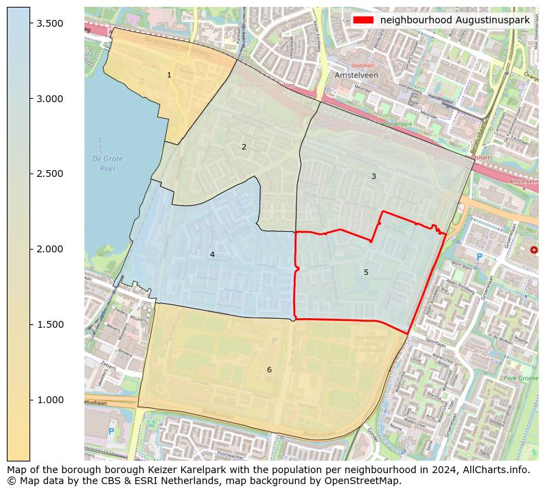 Image of the neighbourhood Augustinuspark at the map. This image is used as introduction to this page. This page shows a lot of information about the population in the neighbourhood Augustinuspark (such as the distribution by age groups of the residents, the composition of households, whether inhabitants are natives or Dutch with an immigration background, data about the houses (numbers, types, price development, use, type of property, ...) and more (car ownership, energy consumption, ...) based on open data from the Dutch Central Bureau of Statistics and various other sources!