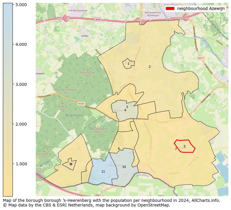 Image of the neighbourhood Azewijn at the map. This image is used as introduction to this page. This page shows a lot of information about the population in the neighbourhood Azewijn (such as the distribution by age groups of the residents, the composition of households, whether inhabitants are natives or Dutch with an immigration background, data about the houses (numbers, types, price development, use, type of property, ...) and more (car ownership, energy consumption, ...) based on open data from the Dutch Central Bureau of Statistics and various other sources!