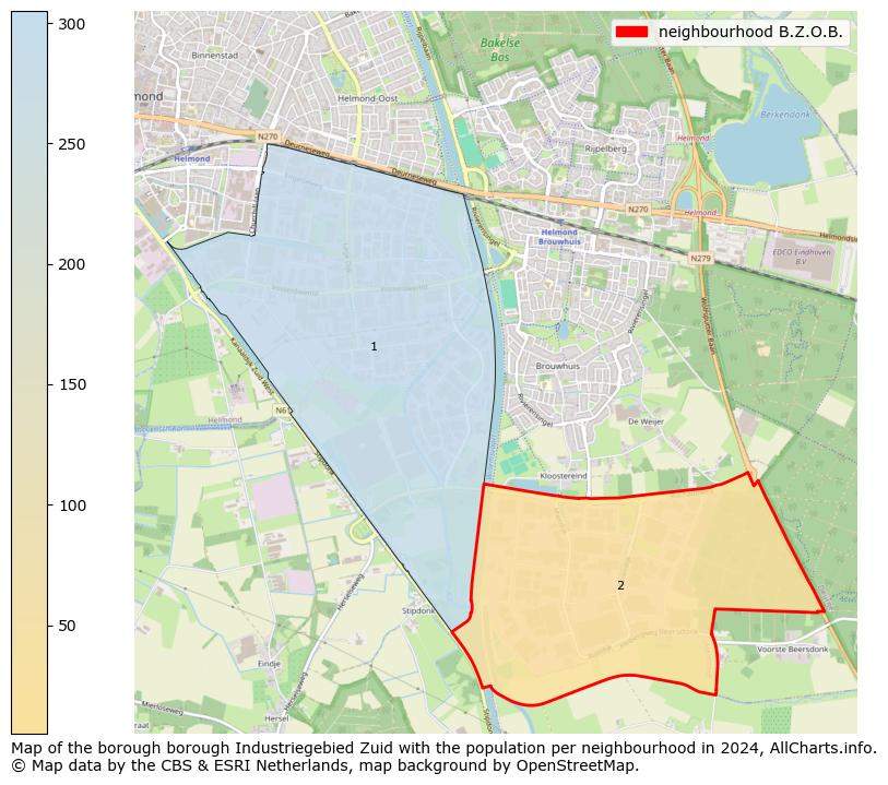 Image of the neighbourhood B.Z.O.B. at the map. This image is used as introduction to this page. This page shows a lot of information about the population in the neighbourhood B.Z.O.B. (such as the distribution by age groups of the residents, the composition of households, whether inhabitants are natives or Dutch with an immigration background, data about the houses (numbers, types, price development, use, type of property, ...) and more (car ownership, energy consumption, ...) based on open data from the Dutch Central Bureau of Statistics and various other sources!