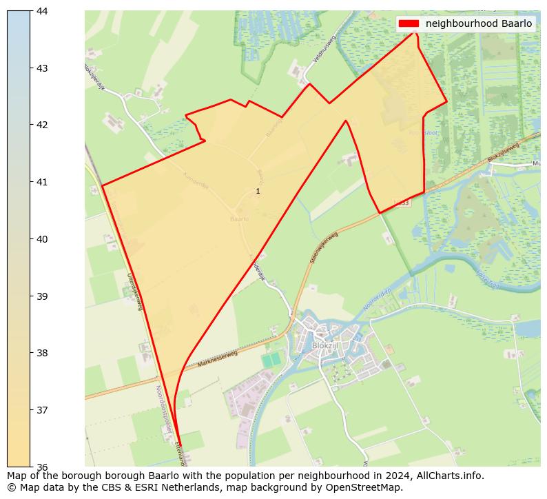 Image of the neighbourhood Baarlo at the map. This image is used as introduction to this page. This page shows a lot of information about the population in the neighbourhood Baarlo (such as the distribution by age groups of the residents, the composition of households, whether inhabitants are natives or Dutch with an immigration background, data about the houses (numbers, types, price development, use, type of property, ...) and more (car ownership, energy consumption, ...) based on open data from the Dutch Central Bureau of Statistics and various other sources!