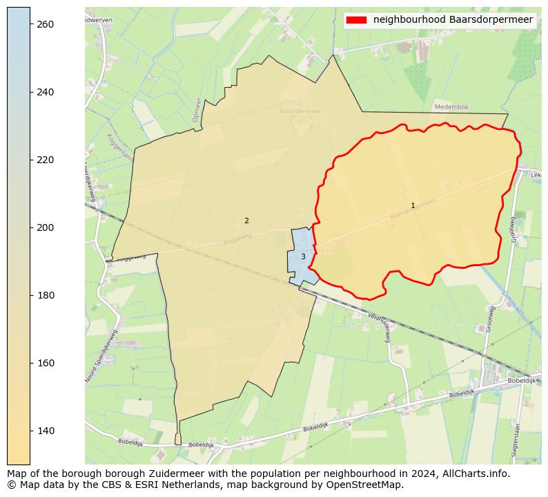 Image of the neighbourhood Baarsdorpermeer at the map. This image is used as introduction to this page. This page shows a lot of information about the population in the neighbourhood Baarsdorpermeer (such as the distribution by age groups of the residents, the composition of households, whether inhabitants are natives or Dutch with an immigration background, data about the houses (numbers, types, price development, use, type of property, ...) and more (car ownership, energy consumption, ...) based on open data from the Dutch Central Bureau of Statistics and various other sources!