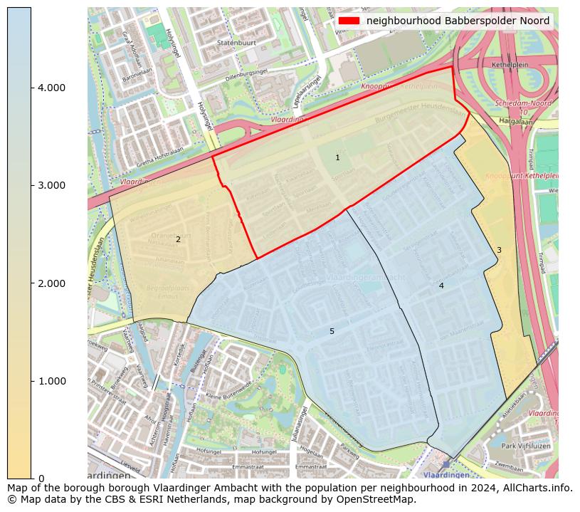 Image of the neighbourhood Babberspolder Noord at the map. This image is used as introduction to this page. This page shows a lot of information about the population in the neighbourhood Babberspolder Noord (such as the distribution by age groups of the residents, the composition of households, whether inhabitants are natives or Dutch with an immigration background, data about the houses (numbers, types, price development, use, type of property, ...) and more (car ownership, energy consumption, ...) based on open data from the Dutch Central Bureau of Statistics and various other sources!