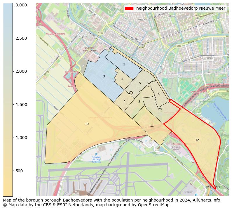 Image of the neighbourhood Badhoevedorp Nieuwe Meer at the map. This image is used as introduction to this page. This page shows a lot of information about the population in the neighbourhood Badhoevedorp Nieuwe Meer (such as the distribution by age groups of the residents, the composition of households, whether inhabitants are natives or Dutch with an immigration background, data about the houses (numbers, types, price development, use, type of property, ...) and more (car ownership, energy consumption, ...) based on open data from the Dutch Central Bureau of Statistics and various other sources!