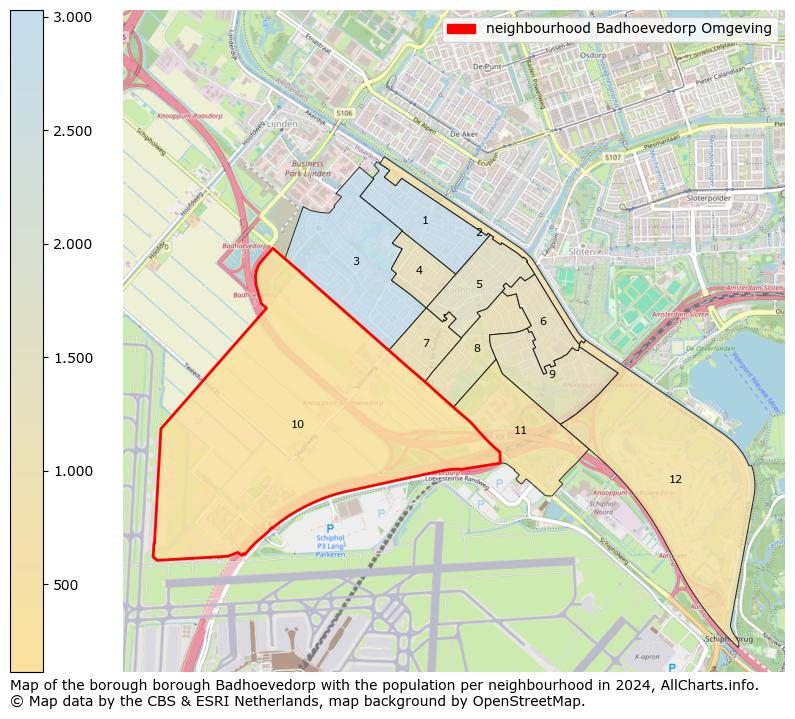 Image of the neighbourhood Badhoevedorp Omgeving at the map. This image is used as introduction to this page. This page shows a lot of information about the population in the neighbourhood Badhoevedorp Omgeving (such as the distribution by age groups of the residents, the composition of households, whether inhabitants are natives or Dutch with an immigration background, data about the houses (numbers, types, price development, use, type of property, ...) and more (car ownership, energy consumption, ...) based on open data from the Dutch Central Bureau of Statistics and various other sources!