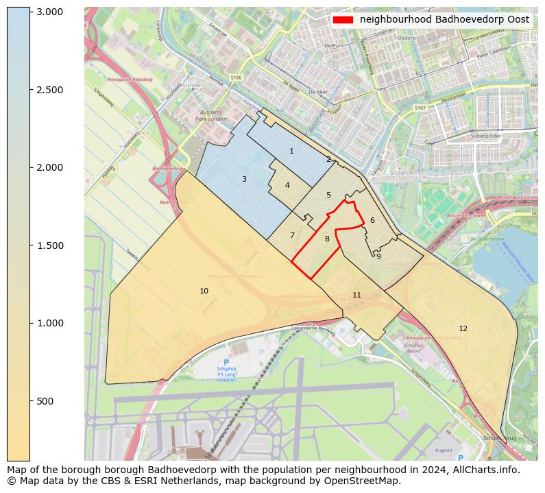 Image of the neighbourhood Badhoevedorp Oost at the map. This image is used as introduction to this page. This page shows a lot of information about the population in the neighbourhood Badhoevedorp Oost (such as the distribution by age groups of the residents, the composition of households, whether inhabitants are natives or Dutch with an immigration background, data about the houses (numbers, types, price development, use, type of property, ...) and more (car ownership, energy consumption, ...) based on open data from the Dutch Central Bureau of Statistics and various other sources!