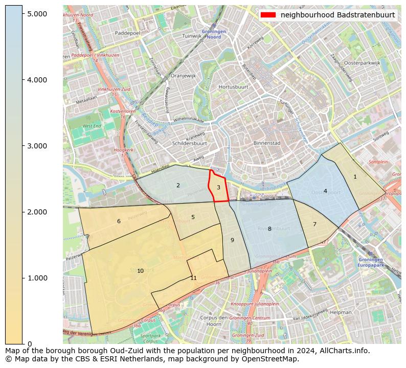 Image of the neighbourhood Badstratenbuurt at the map. This image is used as introduction to this page. This page shows a lot of information about the population in the neighbourhood Badstratenbuurt (such as the distribution by age groups of the residents, the composition of households, whether inhabitants are natives or Dutch with an immigration background, data about the houses (numbers, types, price development, use, type of property, ...) and more (car ownership, energy consumption, ...) based on open data from the Dutch Central Bureau of Statistics and various other sources!