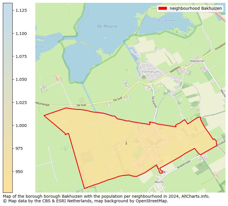 Image of the neighbourhood Bakhuizen at the map. This image is used as introduction to this page. This page shows a lot of information about the population in the neighbourhood Bakhuizen (such as the distribution by age groups of the residents, the composition of households, whether inhabitants are natives or Dutch with an immigration background, data about the houses (numbers, types, price development, use, type of property, ...) and more (car ownership, energy consumption, ...) based on open data from the Dutch Central Bureau of Statistics and various other sources!