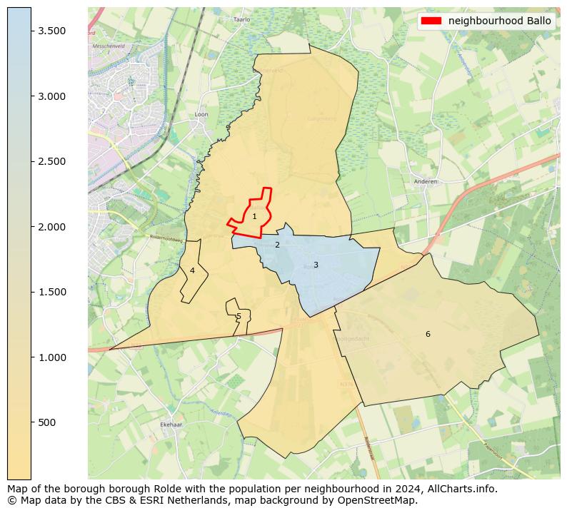 Image of the neighbourhood Ballo at the map. This image is used as introduction to this page. This page shows a lot of information about the population in the neighbourhood Ballo (such as the distribution by age groups of the residents, the composition of households, whether inhabitants are natives or Dutch with an immigration background, data about the houses (numbers, types, price development, use, type of property, ...) and more (car ownership, energy consumption, ...) based on open data from the Dutch Central Bureau of Statistics and various other sources!