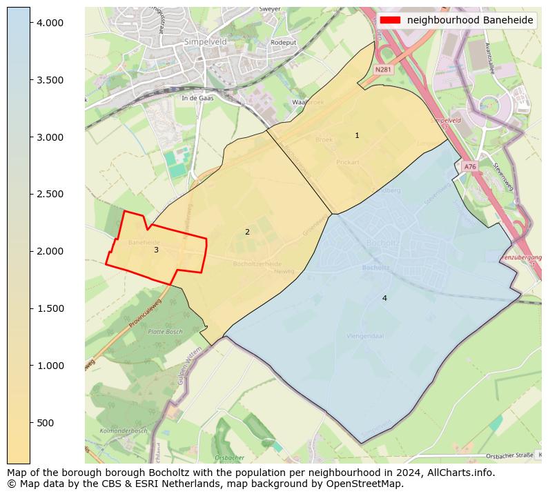 Image of the neighbourhood Baneheide at the map. This image is used as introduction to this page. This page shows a lot of information about the population in the neighbourhood Baneheide (such as the distribution by age groups of the residents, the composition of households, whether inhabitants are natives or Dutch with an immigration background, data about the houses (numbers, types, price development, use, type of property, ...) and more (car ownership, energy consumption, ...) based on open data from the Dutch Central Bureau of Statistics and various other sources!